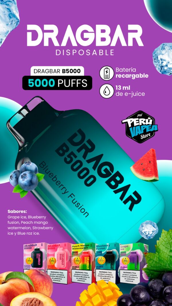 DRAGBAR B5000 puff