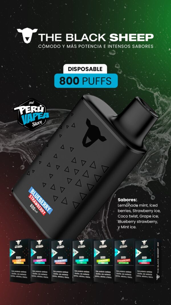 The Black Sheeps 8000 puffs - Imagen 3