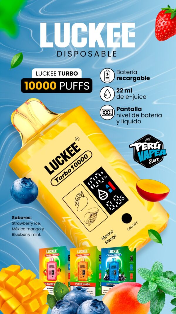 LUCKEE Turbo 10000 Puff