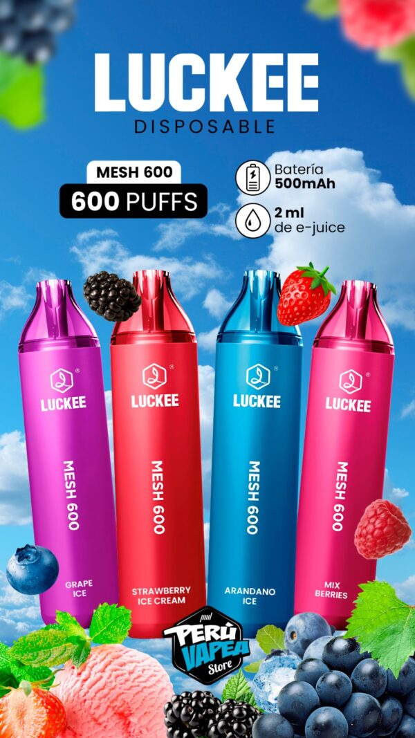 LUCKEE Mesh 600 Puff